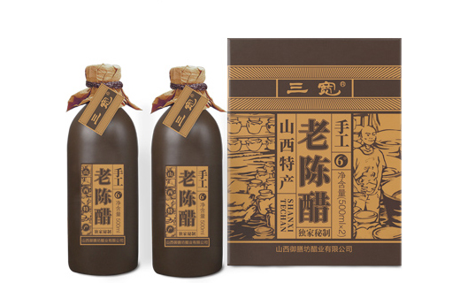 三寬手工老陳醋420ml