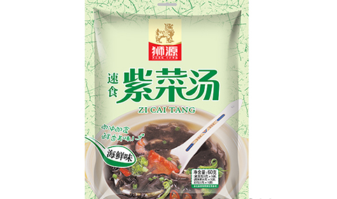 獅源-速食紫菜湯（海鮮味）60g