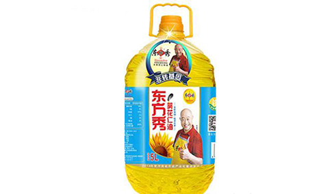 非轉(zhuǎn)基因葵花仁油5L