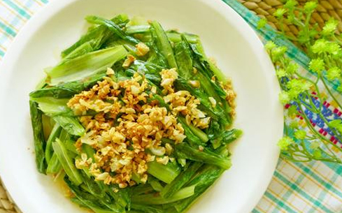 蒜蓉油麥菜