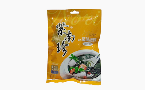 紫南珍速食紫菜雞汁味72g-紫南珍