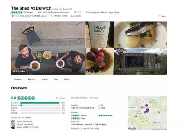 利用評論，把自家后院變人氣餐廳