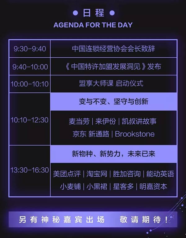 “賦能新勢(shì)能、新連鎖高峰論壇”將在5月5日于北京國(guó)家會(huì)議中心宴會(huì)廳C舉行