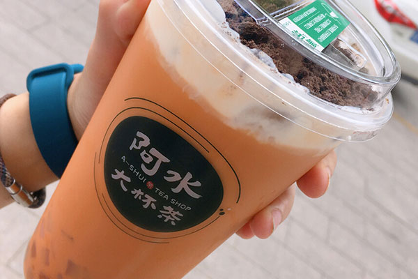 阿水大杯茶加盟費